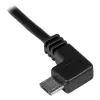 StarTech.com Micro-USB Lade- und Synchronisationskabel M/M - abgewinkelt links Micro-USB - 24 AWG - 2 m