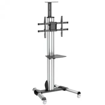 StarTech.com TV-Rollwagen – höhenverstellbar – abschließbare Räder, 40 kg, 81,3 cm (32 Zoll), 190,5 cm (75 Zoll), 200 x 200 mm, 600 x 400 mm, 1110 - 1510 mm