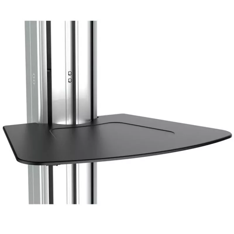 StarTech.com TV-Rollwagen – höhenverstellbar – abschließbare Räder, 40 kg, 81,3 cm (32 Zoll), 190,5 cm (75 Zoll), 200 x 200 mm, 600 x 400 mm, 1110 - 1510 mm