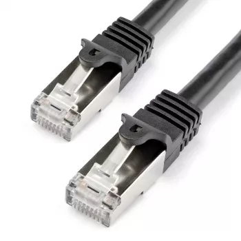StarTech.com Cat6 Patchkabel - Geschirmt (SFTP) - 1 m, Schwarz