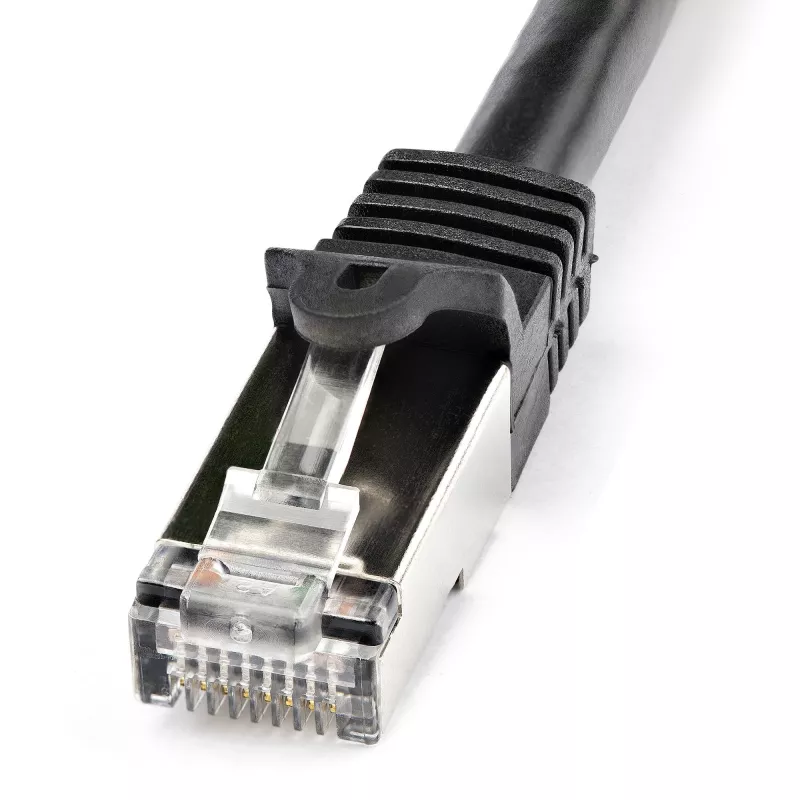 StarTech.com Cat6 Patchkabel - Geschirmt (SFTP) - 1 m, Schwarz