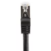 StarTech.com Cat6 Patchkabel - Geschirmt (SFTP) - 1 m, Schwarz
