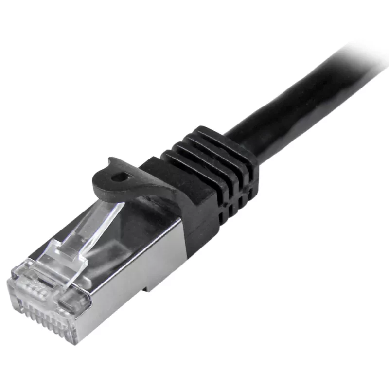 StarTech.com Cat6 Patchkabel - Geschirmt (SFTP) - 2 m, Schwarz