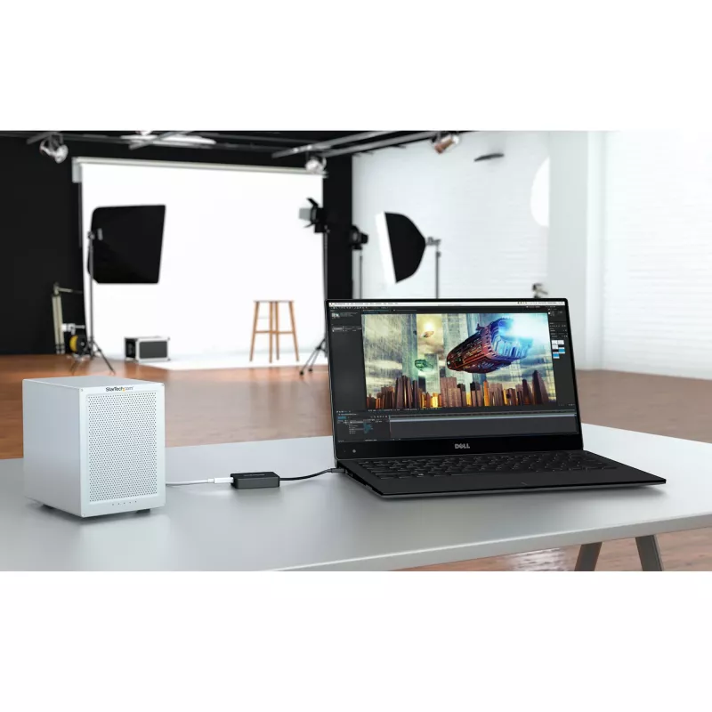StarTech.com Thunderbolt 3 auf Thunderbolt 2 Adapter – TB3 Laptop an TB2 Displays & Geräte – Thunderbolt 2 20 Gbit/s oder Thunderbolt 1 10 Gbit/s Konverter – Thunderbolt 3 zertifiziert – Windows/Mac