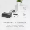 StarTech.com Thunderbolt 3 auf Thunderbolt 2 Adapter – TB3 Laptop an TB2 Displays & Geräte – Thunderbolt 2 20 Gbit/s oder Thunderbolt 1 10 Gbit/s Konverter – Thunderbolt 3 zertifiziert – Windows/Mac