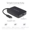 StarTech.com Thunderbolt 3 auf Thunderbolt 2 Adapter – TB3 Laptop an TB2 Displays & Geräte – Thunderbolt 2 20 Gbit/s oder Thunderbolt 1 10 Gbit/s Konverter – Thunderbolt 3 zertifiziert – Windows/Mac