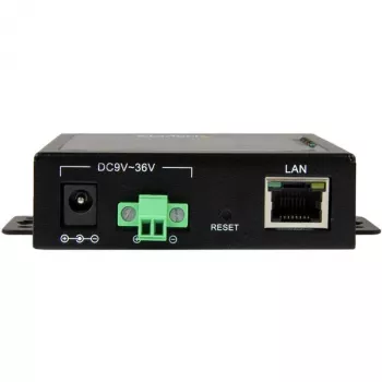 StarTech.com 2-Port Serial-to-IP Ethernet Device Server - RS232 - Metall und montierbar
