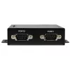 StarTech.com 2-Port Serial-to-IP Ethernet Device Server - RS232 - Metall und montierbar