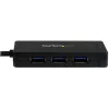 StarTech.com 3-Port USB 3.0 Hub plus Gigabit Ethernet - USB-C - inkl. Netzteil