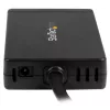 StarTech.com 3-Port USB 3.0 Hub plus Gigabit Ethernet - USB-C - inkl. Netzteil
