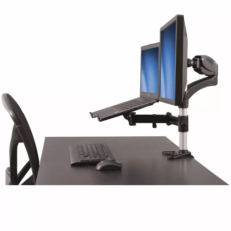 StarTech.com Desktisch-Monitorarm mit Laptopständer – Vollbeweglich – Gelenkig