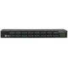 StarTech.com 16-Port USB-zu-Seriell-Adapter-Hub, USB 2.0 Typ-B, Seriell, 480 Mbit/s, Schwarz, Stahl, 36 W