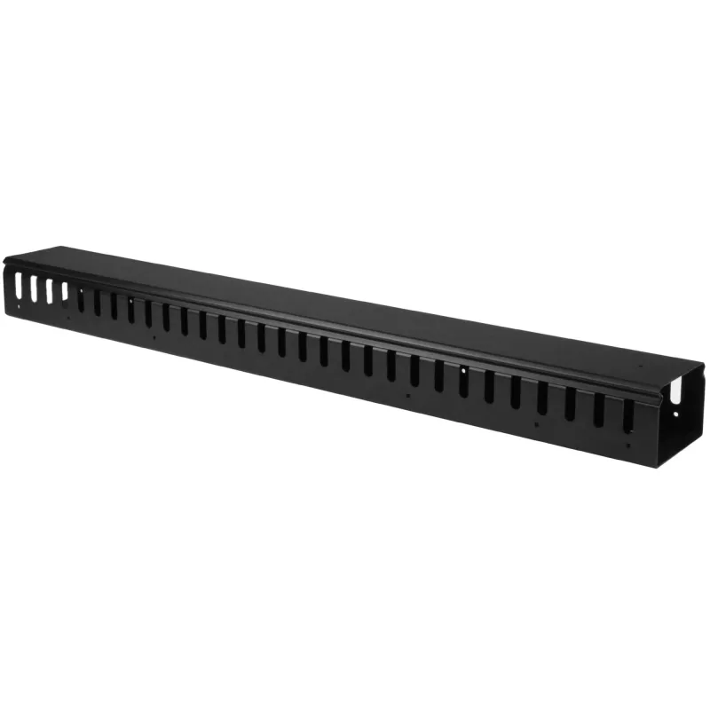 StarTech.com Vertikaler Kabelmanager mit Fingerschächten – 0U – 3 ft.