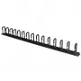 StarTech.com Vertikaler Kabelorganizer mit D-Ring-Haken – 0U – 2,8 Fuß