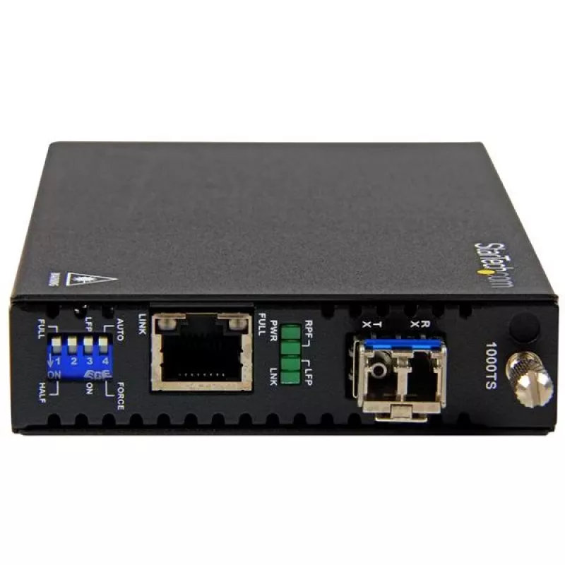 StarTech.com Gigabit Ethernet Kupfer-zu-Glasfaser Medienkonverter - SM LC - 20 km