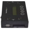 StarTech.com 1:1 Standalone Festplatten-Duplizierer & -Löscher, USB-Thumb-Drive und SATA HDD/SSD Festplatten-Kloner & -Löscher, LCD-Anzeige, TAA-konform, betriebssystemunabhängig