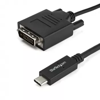 StarTech.com 2 m USB-C-auf-DVI-Kabel – 1920 x 1200 – Schwarz