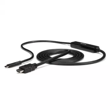 StarTech.com 0,91 m (3 ft) USB-C-auf-HDMI-Kabel – 4K 30 Hz USB-Typ-C-zu-HDMI-Videodisplay-Konverter – USB-C-DP-Alt-Modus-zu-HDMI-Monitoradapterkabel – Thunderbolt-kompatibel