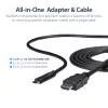 StarTech.com 0,91 m (3 ft) USB-C-auf-HDMI-Kabel – 4K 30 Hz USB-Typ-C-zu-HDMI-Videodisplay-Konverter – USB-C-DP-Alt-Modus-zu-HDMI-Monitoradapterkabel – Thunderbolt-kompatibel