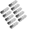 StarTech.com HP J4858C Kompatibles SFP Transceiver Modul – 1000BASE-SX – 10er-Pack ~ 10er-Pack HPE J4858C Kompatibles SFP Modul – 1000BASE-SX – 1GbE Multimode Glasfaser Transceiver – 1GE Gigabit Ethernet SFP – LC 550m – 850nm – DDM HPE 1400, 1700, 1820