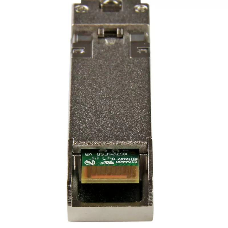 StarTech.com 10 Gigabit Glasfaser SFP+ Transceiver Modul - HP 455883-B21 kompatibel - MM LC mit DDM - 300 m~HPE 455883-B21 kompatibles SFP+ Modul - 10GBASE-SR - 10GbE Multimode Glasfaser Transceiver - 10GE Gigabit Ethernet SFP+ - LC 300m - 850nm - DDM HPE 6120XG, 6120G, Flex Fabric