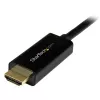 StarTech.com 5m DisplayPort auf HDMI Kabel - 4K 30Hz - DisplayPort auf HDMI Adapterkabel - DP 1.2 auf HDMI Monitorkabel Konverter - Verriegelbarer DP Stecker - Passives DP auf HDMI Kabel