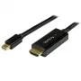 StarTech.com 15ft (5m) Mini DisplayPort auf HDMI Kabel - 4K 30Hz Video - mDP auf HDMI Adapterkabel - Mini DP oder Thunderbolt 1/2 Mac/PC an HDMI Monitor/Display - mDP auf HDMI Konverterkabel