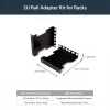 StarTech.com 2U Server-Rack-Tiefenerweiterungsadapter-Kit mit 4 Zoll Verstellung