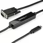 StarTech.com 1 m USB-C-auf-VGA-Kabel – 1920x1200/1080p USB-Typ-C-auf-VGA aktives Videoadapterkabel – Thunderbolt 3 kompatibel – Laptop an VGA-Monitor/Projektor – DP Alt Mode HBR2