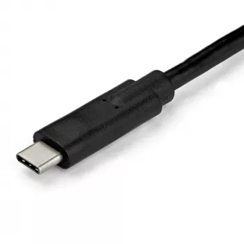 StarTech.com 1 m USB-C-auf-VGA-Kabel – 1920x1200/1080p USB-Typ-C-auf-VGA aktives Videoadapterkabel – Thunderbolt 3 kompatibel – Laptop an VGA-Monitor/Projektor – DP Alt Mode HBR2