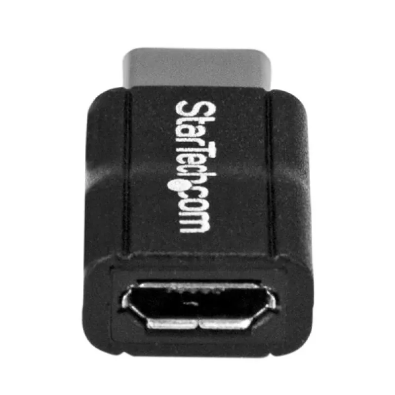 StarTech.com USB-C-auf-Micro-USB-Adapter - M/F - USB 2.0, USB 2.0 Type-C, USB 2.0 Micro-B, Schwarz