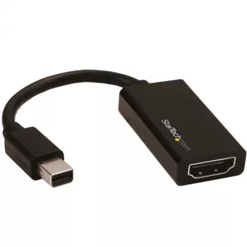 StarTech.com Mini DisplayPort auf HDMI Adapter - Aktiv mDP 1.4 auf HDMI 2.0 Videokonverter - 4K 60Hz - Mini DP oder Thunderbolt 1/2 Mac/PC an HDMI Monitor/TV/Display - mDP auf HDMI Dongle