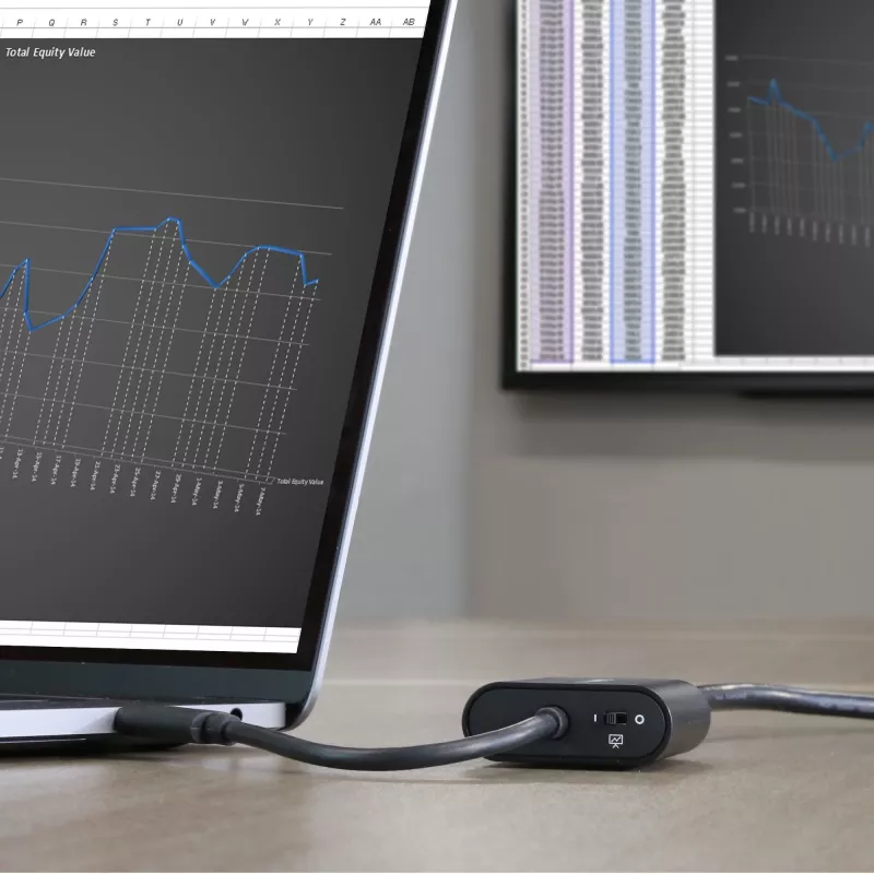 StarTech.com USB-C-auf-HDMI-Adapter – mit Präsentationsmodus-Schalter – 4K 60Hz