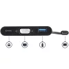 StarTech.com USB-C VGA Multiport-Adapter – USB 3.0 Port – 60W PD