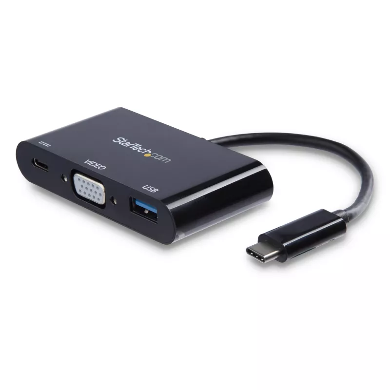 StarTech.com USB-C VGA Multiport-Adapter – USB 3.0 Port – 60W PD