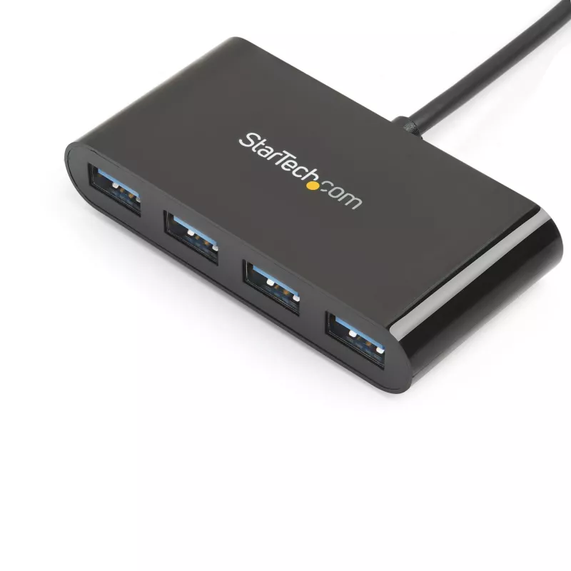 StarTech.com 4-Port USB-C Hub - USB-C auf 4x USB-A - USB 3.0 Hub - busbetrieben~4-Port USB-C Hub - USB-C auf 4x USB-A - USB 3.0 Hub - 5Gbps - busbetrieben