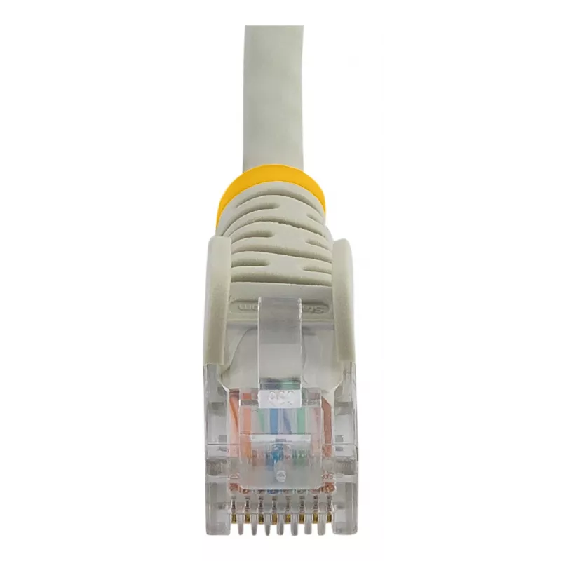StarTech.com Cat5e Patchkabel mit rastnasenfreien RJ45-Steckern – 5 m, Grau