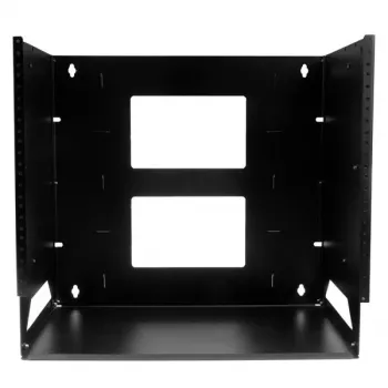 StarTech.com Wandmontage-Serverrack mit integriertem Regal – massiver Stahl – 8U