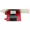 StarTech.com Mini-SAS Adapter – Dual SFF-8643 auf SFF-8644 – mit Full- und Low-Profile-Halterungen – 12 Gbit/s