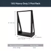 StarTech.com 2-Post-16U-Hochleistungs-Desktop-Serverrack, kleines offenes 19-Zoll-Computerrack, kompaktes Netzwerkrack für AV-/Studio-/Daten-/IT-Equipment, TAA-konform – freistehendes Zwei-Pfosten-Rack für Zuhause/Büro