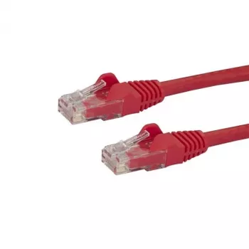 StarTech.com 7m CAT6 Ethernet-Kabel - Rot, CAT 6 Gigabit Ethernet Kabel - 250MHz, 100W PoE, RJ45 UTP Netzwerk-/Patchkabel, rastnasenfrei mit Zugentlastung, einzeln geprüft