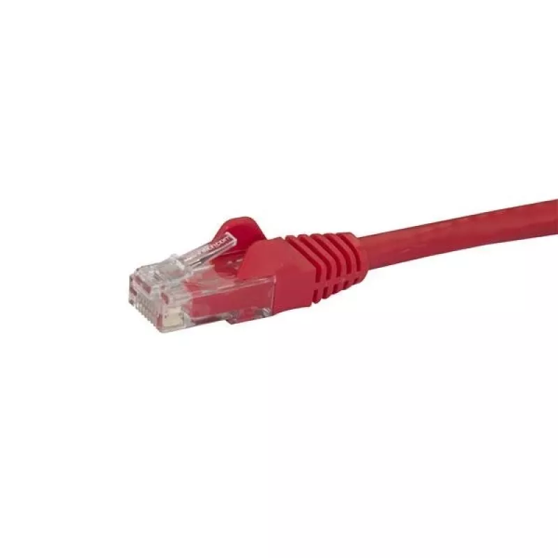 StarTech.com 7m CAT6 Ethernet-Kabel - Rot, CAT 6 Gigabit Ethernet Kabel - 250MHz, 100W PoE, RJ45 UTP Netzwerk-/Patchkabel, rastnasenfrei mit Zugentlastung, einzeln geprüft