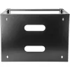 StarTech.com 8U Wandmontage Netzwerk-Rack - 36 cm tief (Low Profile) - 48 cm (19 inch) Patch Panel Halterung für flache Server- und IT-Geräte, Netzwerk-Switches - 36 kg Tragfähigkeit, Schwarz