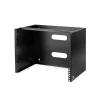 StarTech.com 8U Wandmontage Netzwerk-Rack - 36 cm tief (Low Profile) - 48 cm (19 inch) Patch Panel Halterung für flache Server- und IT-Geräte, Netzwerk-Switches - 36 kg Tragfähigkeit, Schwarz