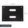 StarTech.com 8U Wandmontage Netzwerk-Rack - 36 cm tief (Low Profile) - 48 cm (19 inch) Patch Panel Halterung für flache Server- und IT-Geräte, Netzwerk-Switches - 36 kg Tragfähigkeit, Schwarz