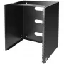 StarTech.com 12U Wandmontage-Netzwerkrack – 14 Zoll tief (flaches Profil) – 19 Zoll Patchpanel-Halterung für flache Server- und IT-Geräte, Netzwerk-Switches – 125 lbs/57 kg Tragfähigkeit, Schwarz