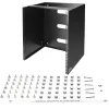 StarTech.com 12U Wandmontage-Netzwerkrack – 14 Zoll tief (flaches Profil) – 19 Zoll Patchpanel-Halterung für flache Server- und IT-Geräte, Netzwerk-Switches – 125 lbs/57 kg Tragfähigkeit, Schwarz
