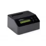 StarTech.com Einzel-Schacht-Festplattenlöscher, eigenständiger HDD/SSD-Sanitizer, 4Kn, USB 3.0 zu SATA III (6 Gbit/s), 9 Löschmodi, LCD-Anzeige, Sicheres Löschen Festplatten-Sanitizer-Dock, DB-9 Druckeranschluss, TAA-konform
