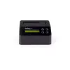 StarTech.com Einzel-Schacht-Festplattenlöscher, eigenständiger HDD/SSD-Sanitizer, 4Kn, USB 3.0 zu SATA III (6 Gbit/s), 9 Löschmodi, LCD-Anzeige, Sicheres Löschen Festplatten-Sanitizer-Dock, DB-9 Druckeranschluss, TAA-konform