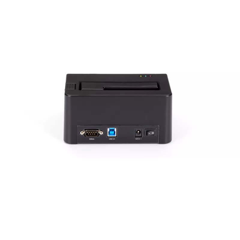 StarTech.com Einzel-Schacht-Festplattenlöscher, eigenständiger HDD/SSD-Sanitizer, 4Kn, USB 3.0 zu SATA III (6 Gbit/s), 9 Löschmodi, LCD-Anzeige, Sicheres Löschen Festplatten-Sanitizer-Dock, DB-9 Druckeranschluss, TAA-konform